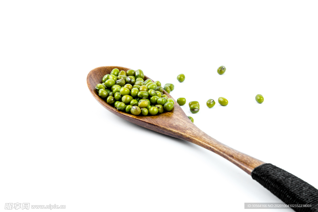 青豆绿豆零食背景海报素材