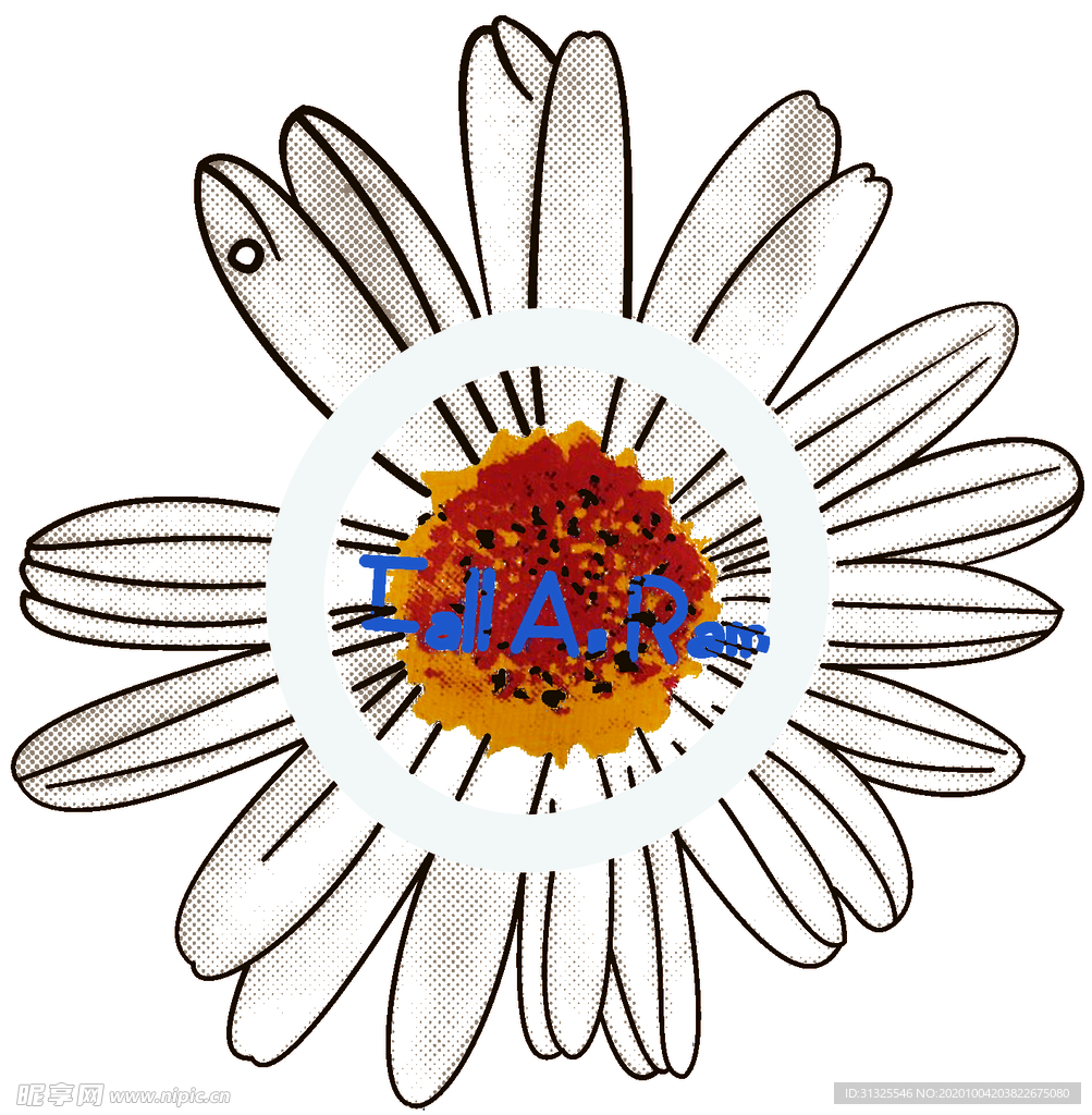 袖子菊花 菊花 裁片