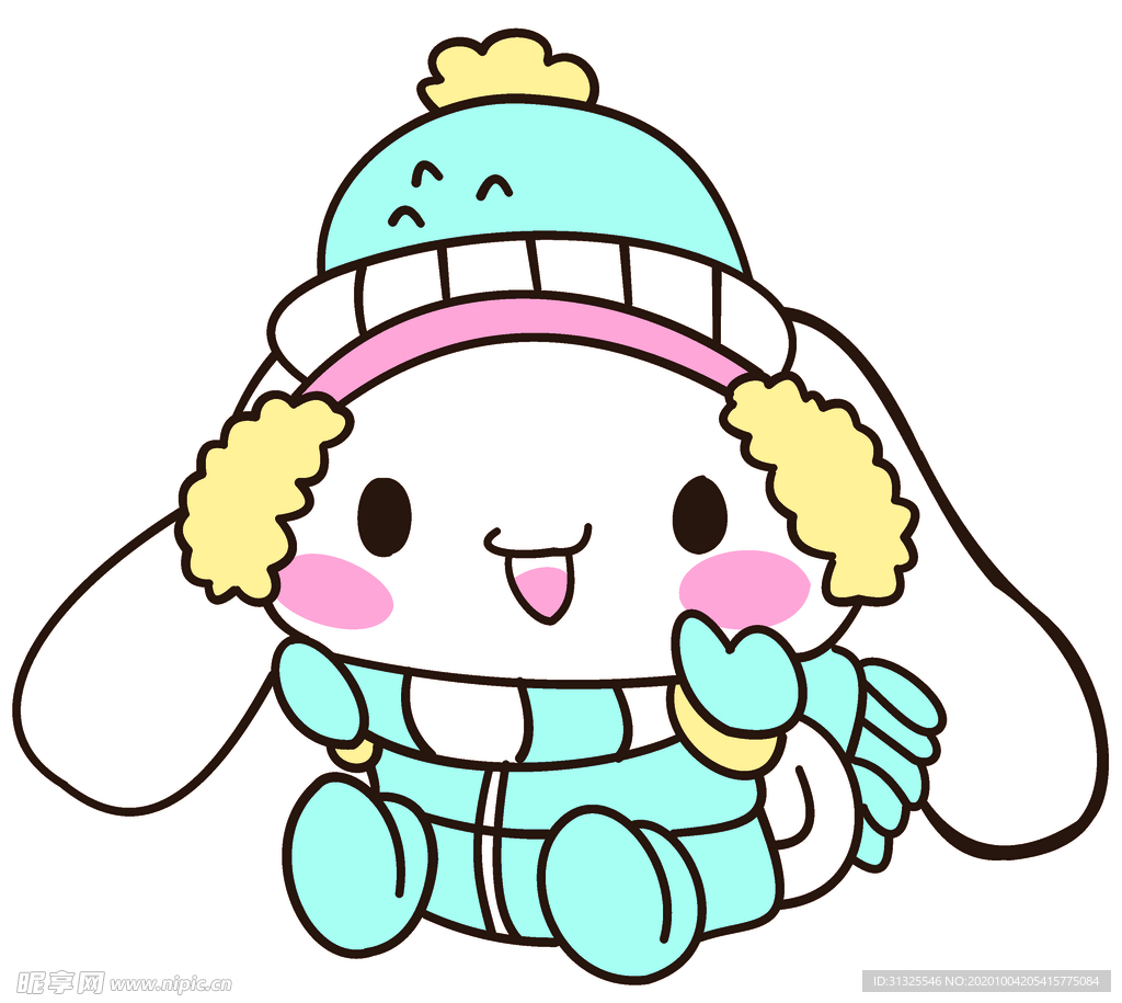 兔子  可爱  卡通 动漫