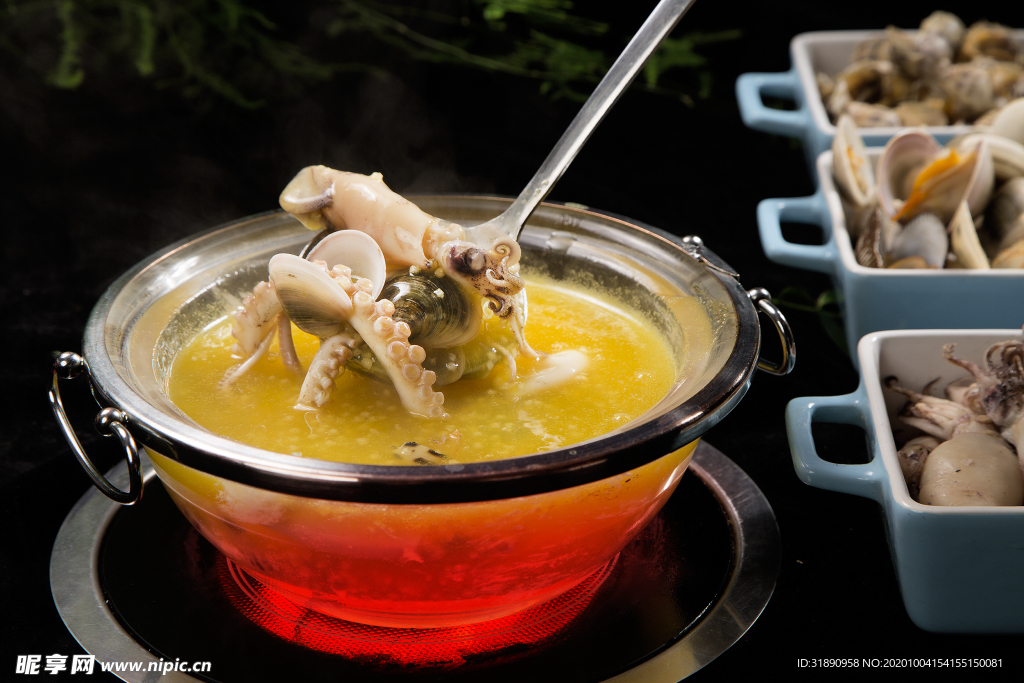 海鲜 餐厅 瓦罐 套餐 龙虾