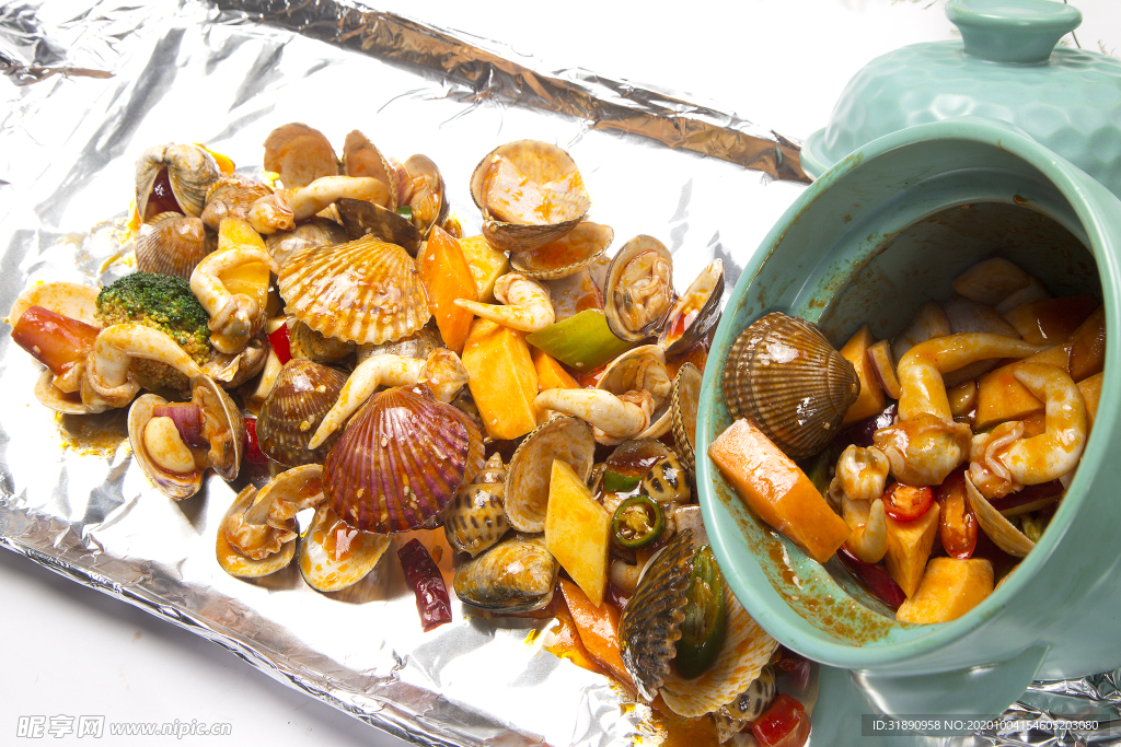 海鲜 餐厅 瓦罐 套餐 龙虾