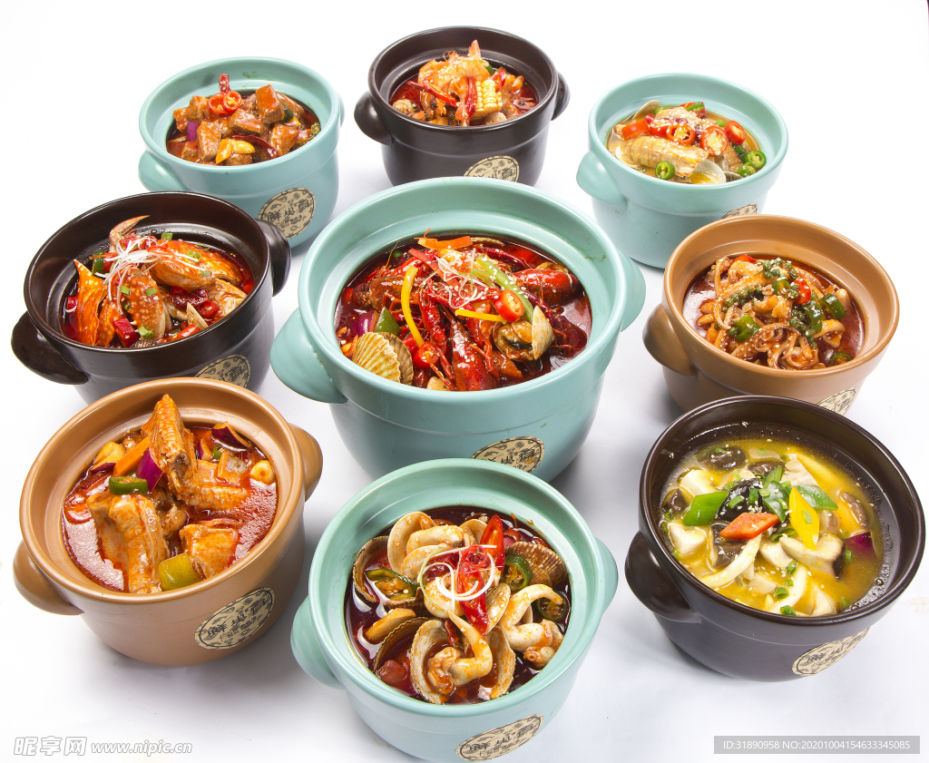 海鲜 餐厅 瓦罐 套餐 龙虾