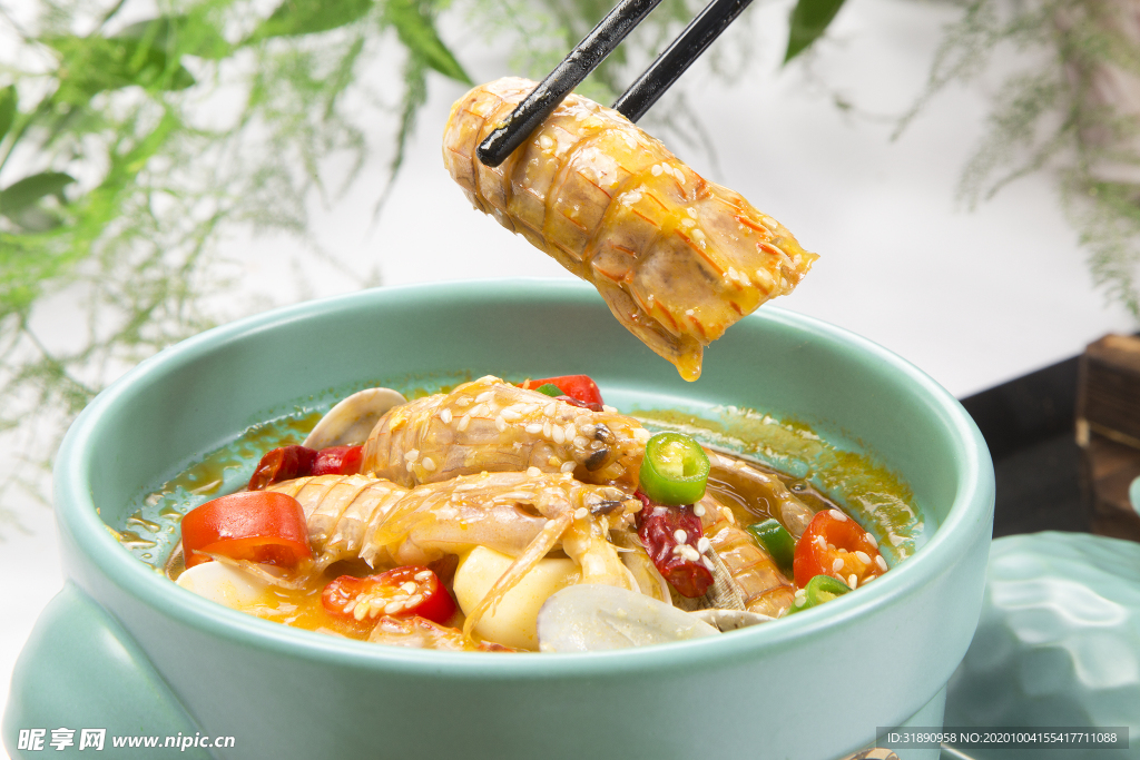 海鲜 餐厅 瓦罐 套餐 龙虾