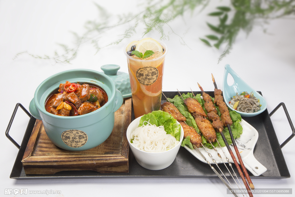 海鲜 餐厅 瓦罐 套餐 龙虾