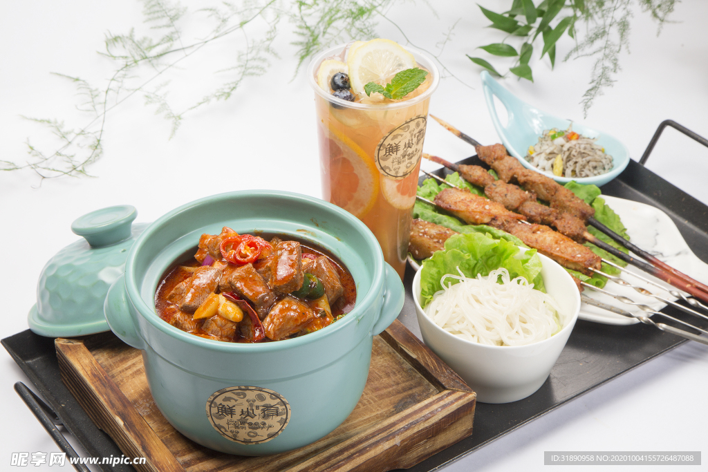 海鲜 餐厅 瓦罐 套餐 龙虾