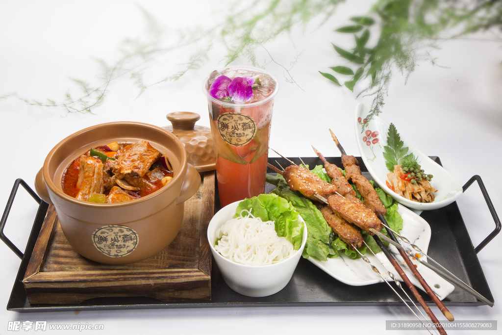 海鲜 餐厅 瓦罐 套餐 龙虾