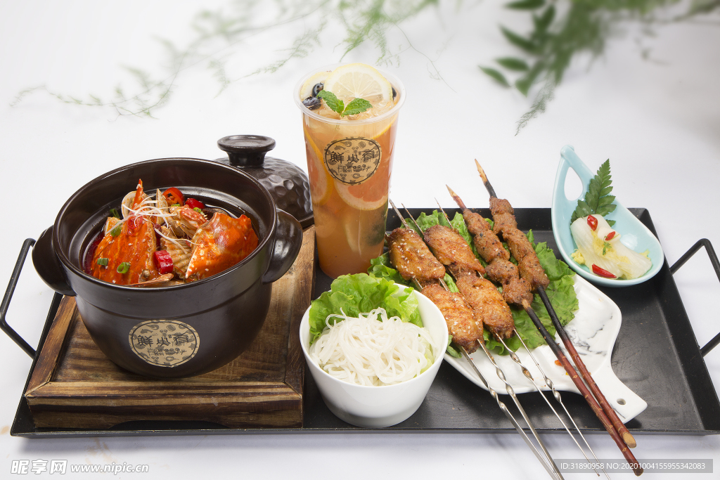 海鲜 餐厅 瓦罐 套餐 龙虾