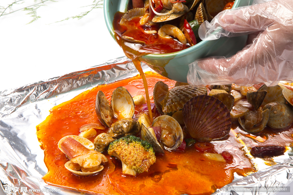 海鲜 餐厅 瓦罐 套餐 龙虾