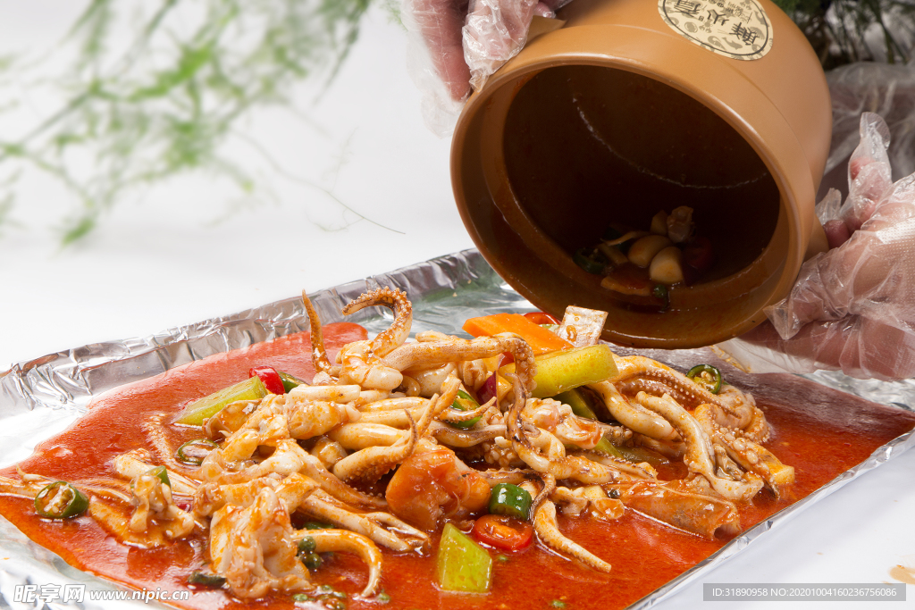 海鲜 餐厅 瓦罐 套餐 龙虾