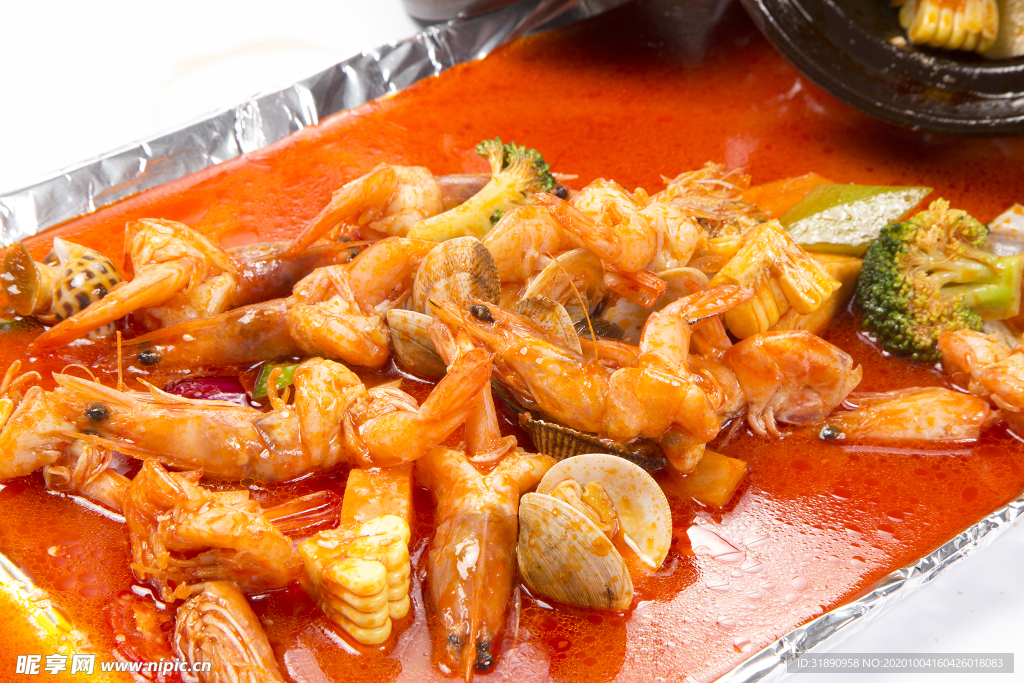 海鲜 餐厅 瓦罐 套餐 龙虾