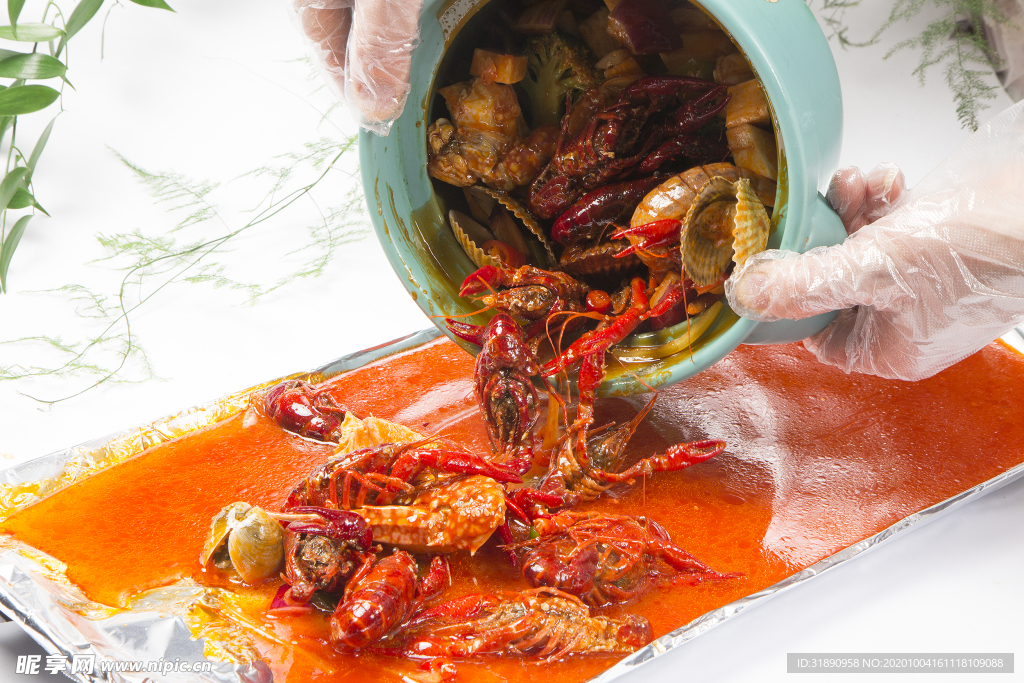 海鲜 餐厅 瓦罐 套餐 龙虾