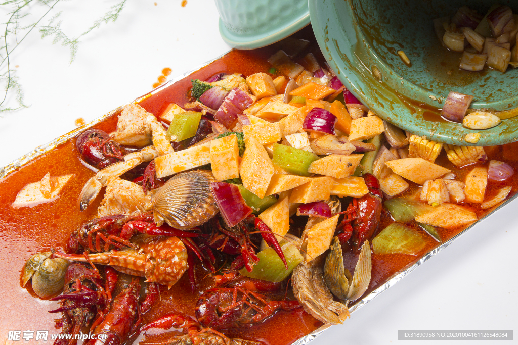 海鲜 餐厅 瓦罐 套餐 龙虾