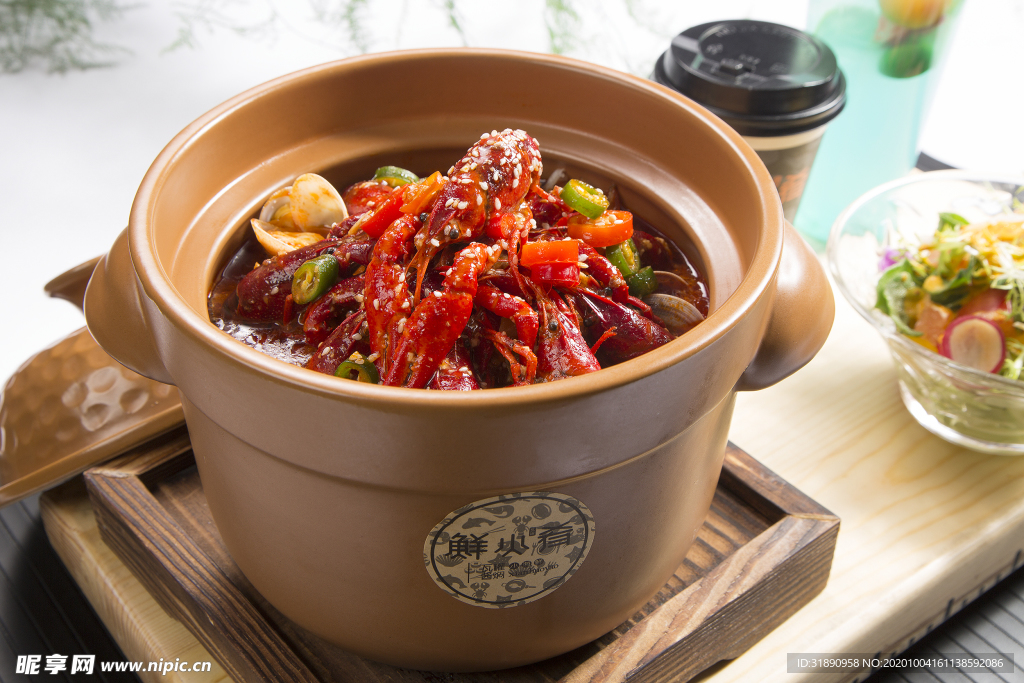 海鲜 餐厅 瓦罐 套餐 龙虾