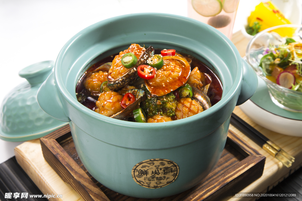 海鲜 餐厅 瓦罐 套餐 龙虾