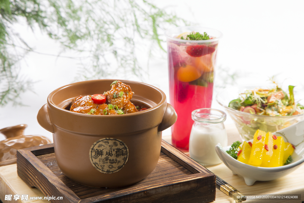 海鲜 餐厅 瓦罐 套餐 龙虾