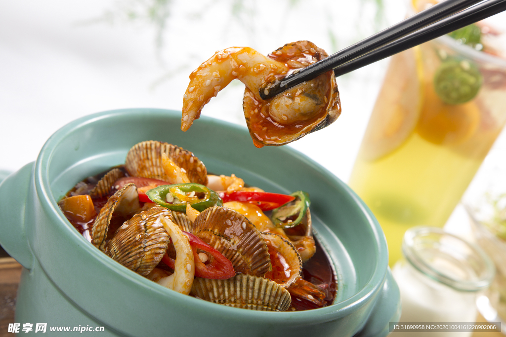 海鲜 餐厅 瓦罐 套餐 龙虾