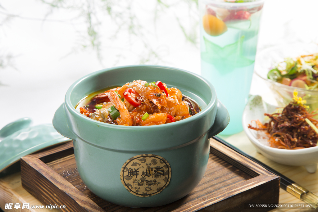 海鲜 餐厅 瓦罐 套餐 龙虾