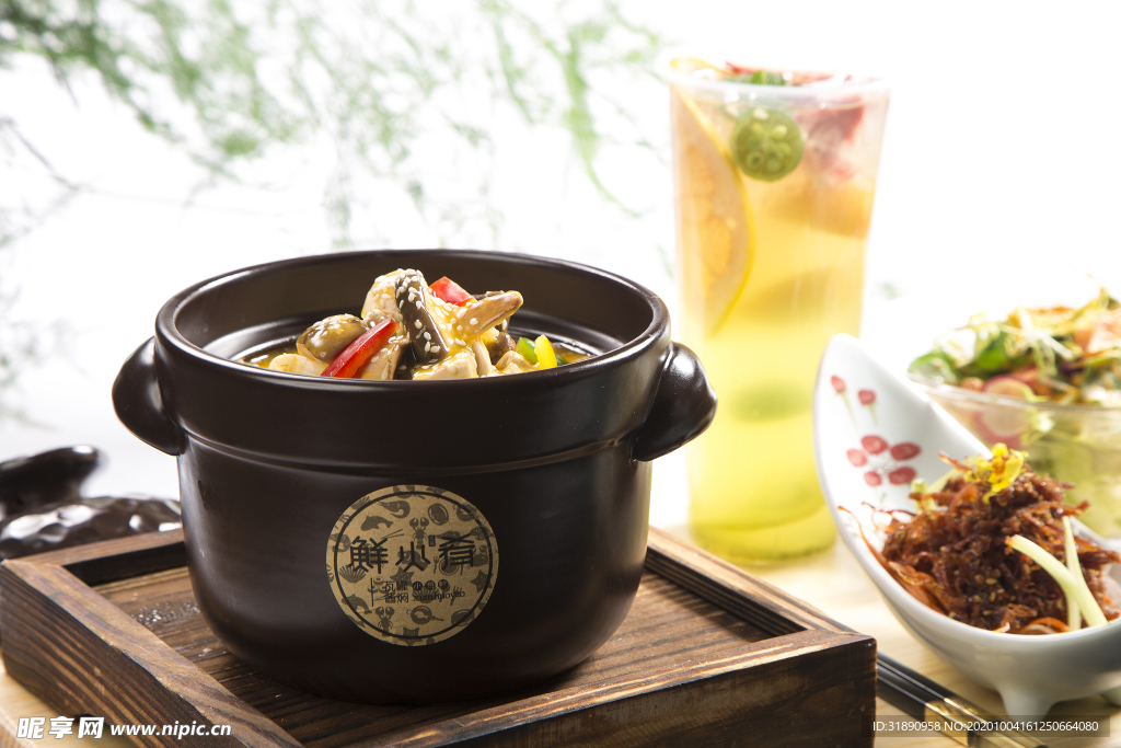 海鲜 餐厅 瓦罐 套餐 龙虾