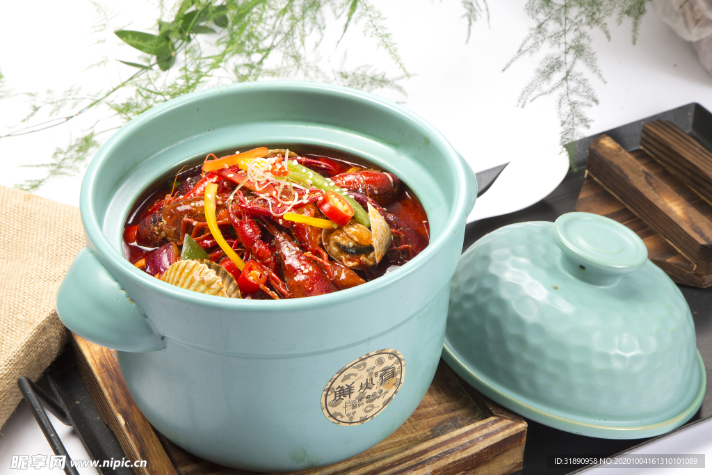 海鲜 餐厅 瓦罐 套餐 龙虾