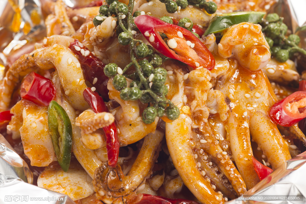 海鲜 餐厅 套餐 锡纸 快餐