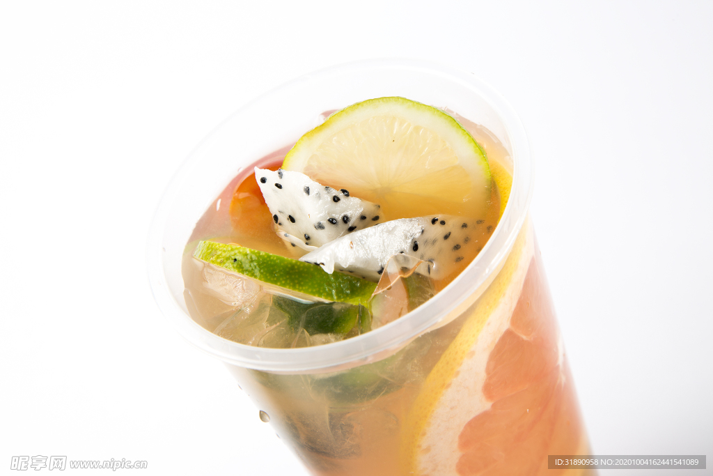 一颗柠檬茶 青柠红茶 金桔柠檬