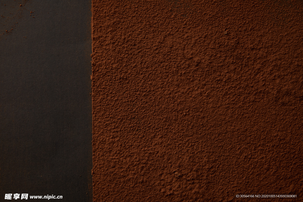 可可粉饮品调料背景海报素材