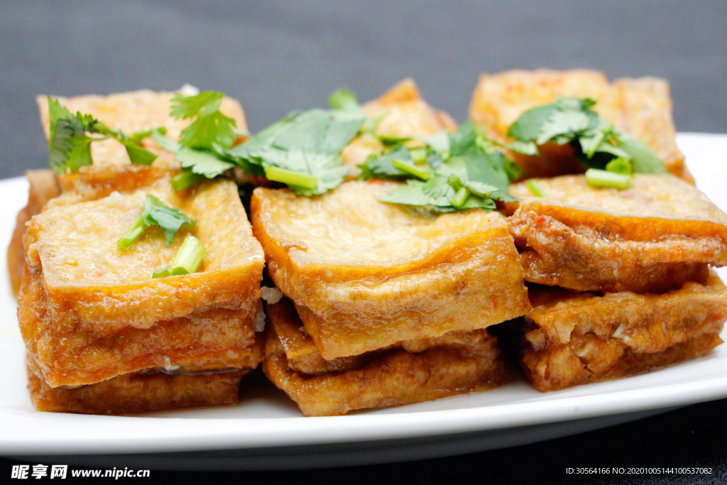 臭豆腐美食食材背景海报素材
