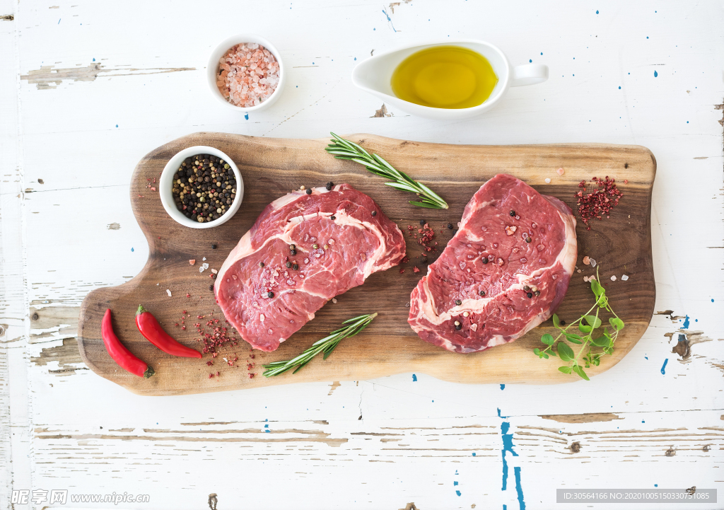 牛肉肉块美食背景海报素材