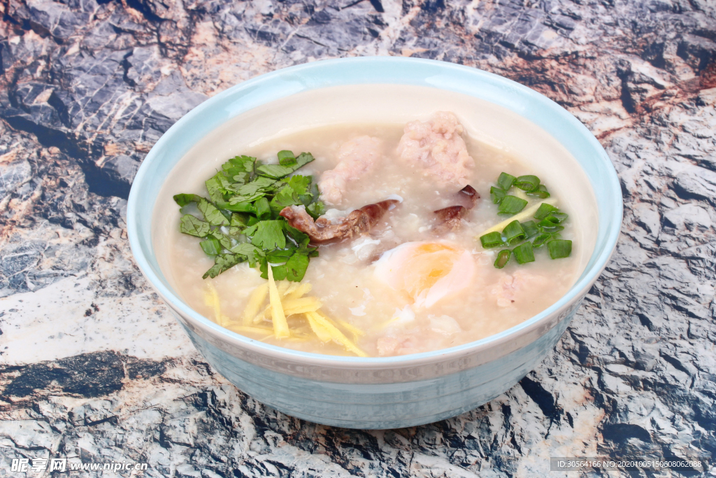 食补粥美食食材背景海报素材