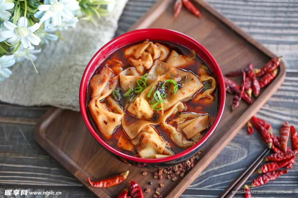 麻辣烫美食食材背景海报素材