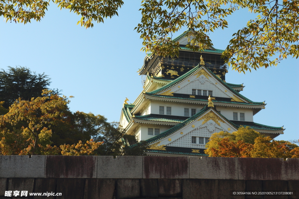 古风建筑旅游旅行背景海报素材