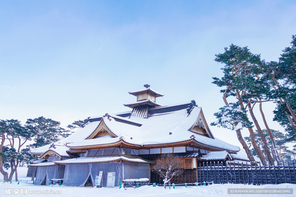 城堡建筑旅游旅行背景海报素材