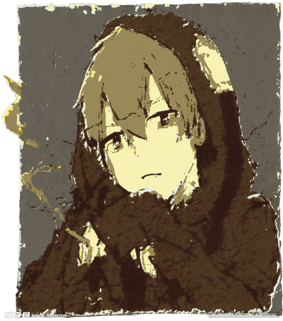 动漫男孩  网点 男孩