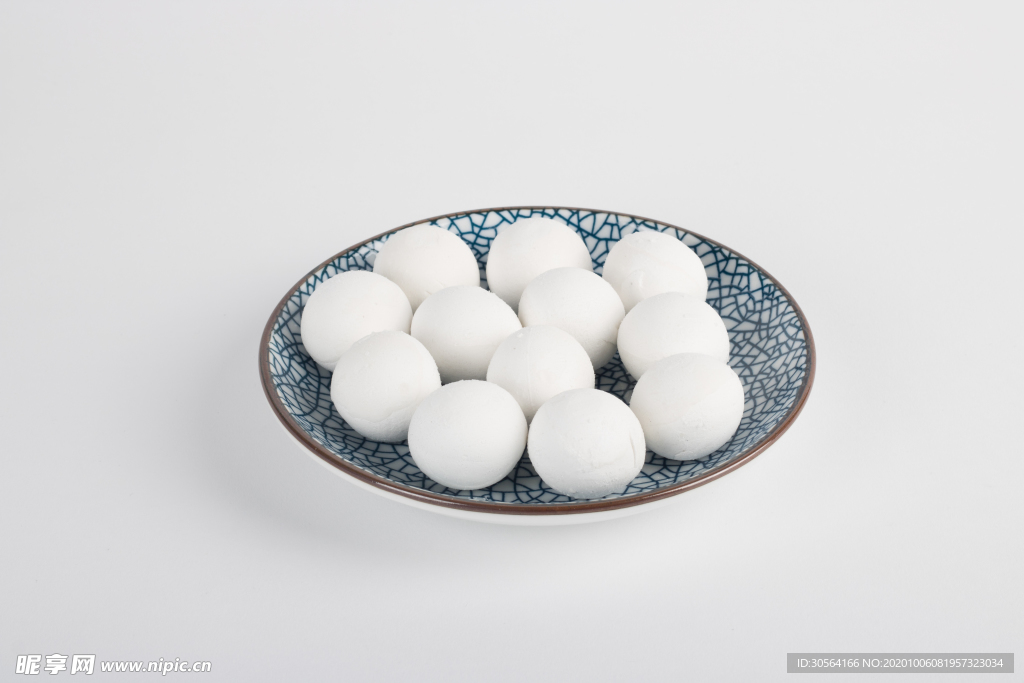 汤圆元宵美食食材背景海报素材