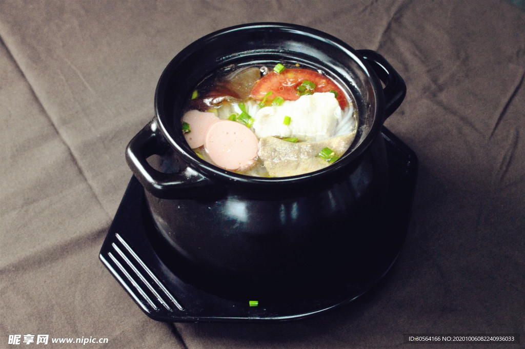 煲汤美食食材背景海报素材