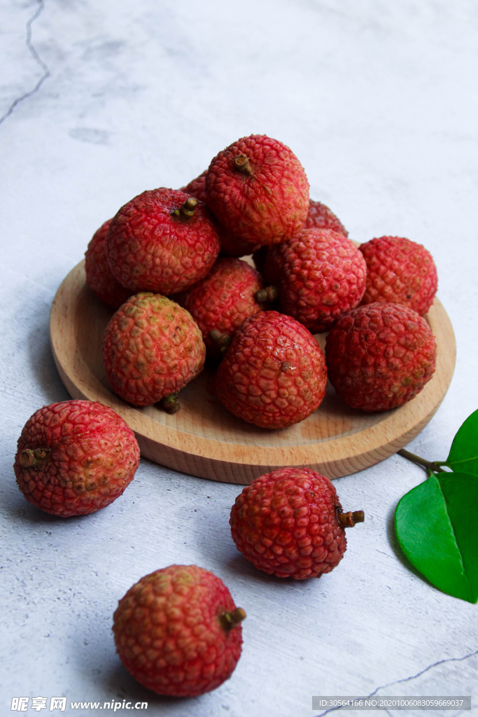 荔枝水果果实背景海报素材