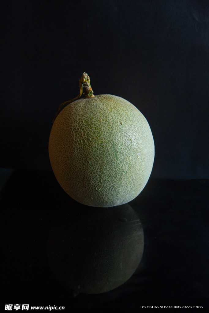 哈密瓜水果新鲜背景海报素材