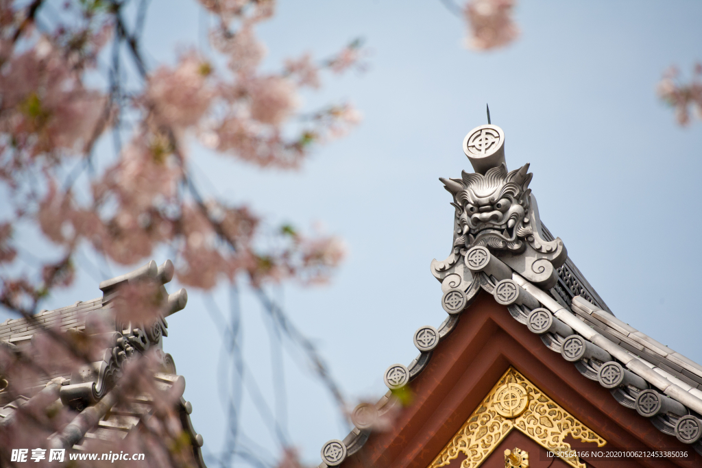 复古建筑户外旅游旅行背景素材