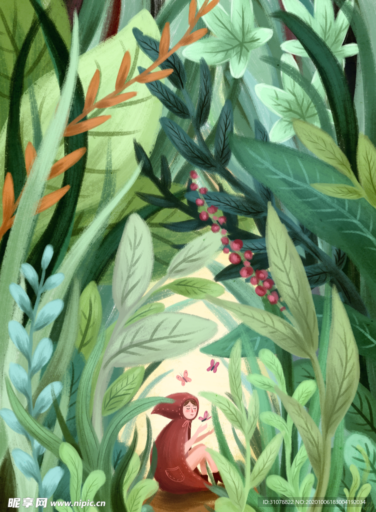 动漫卡通插画图案