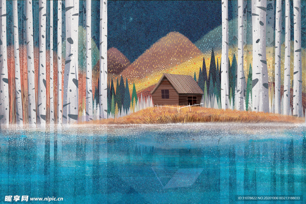 动漫卡通插画图案