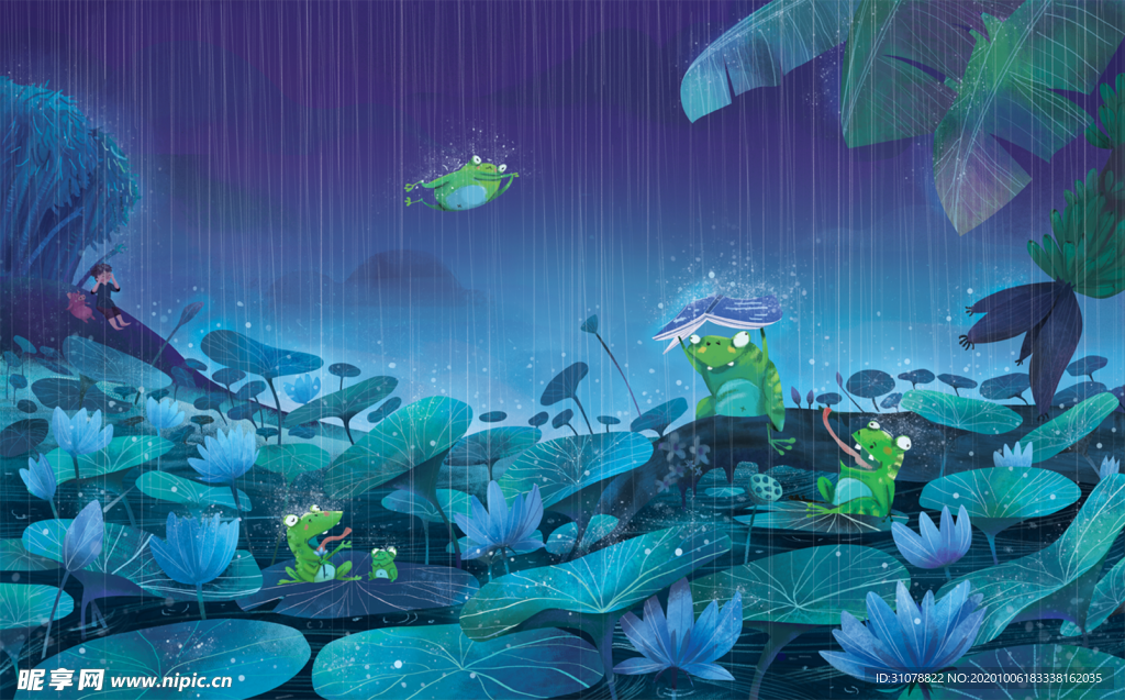 动漫卡通插画图案