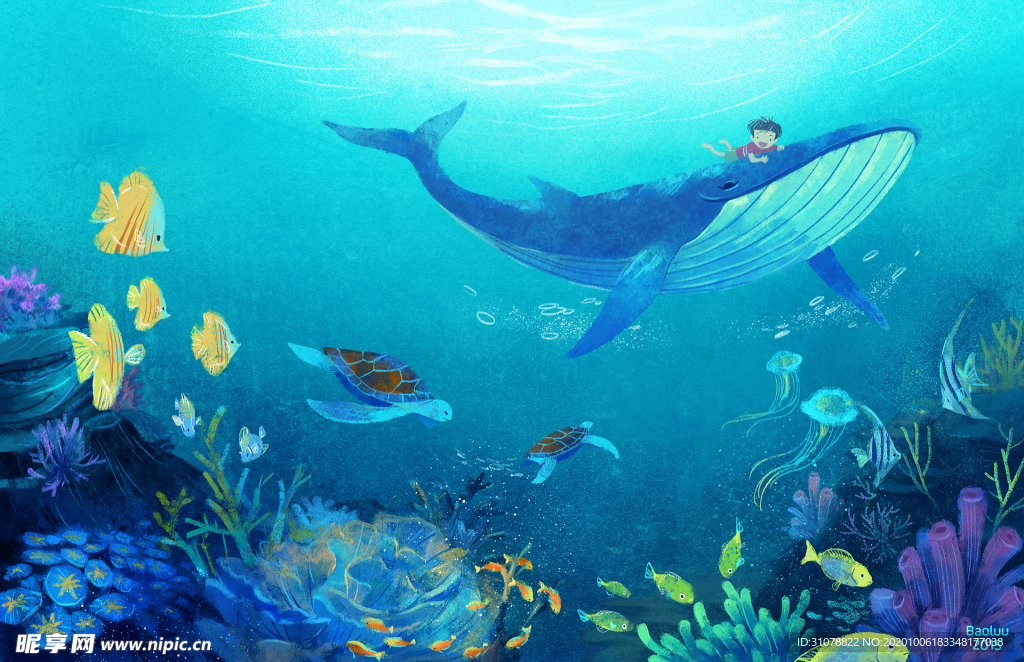 动漫卡通插画图案