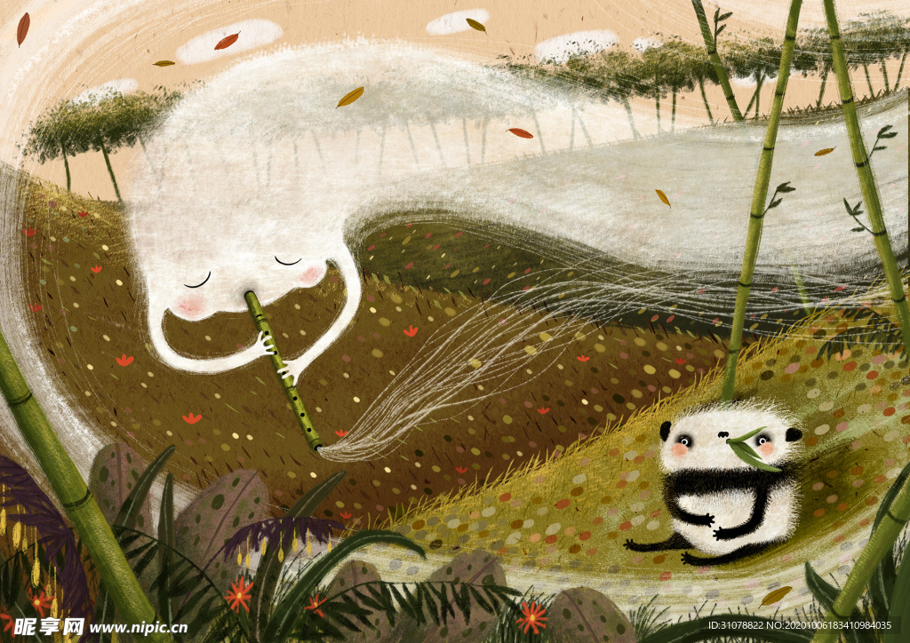 动漫卡通插画图案