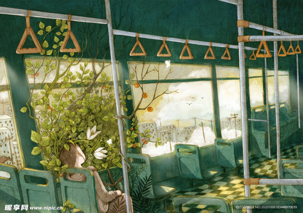 动漫卡通插画图案