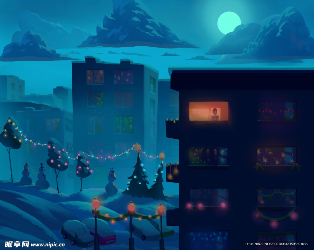 动漫卡通插画图案