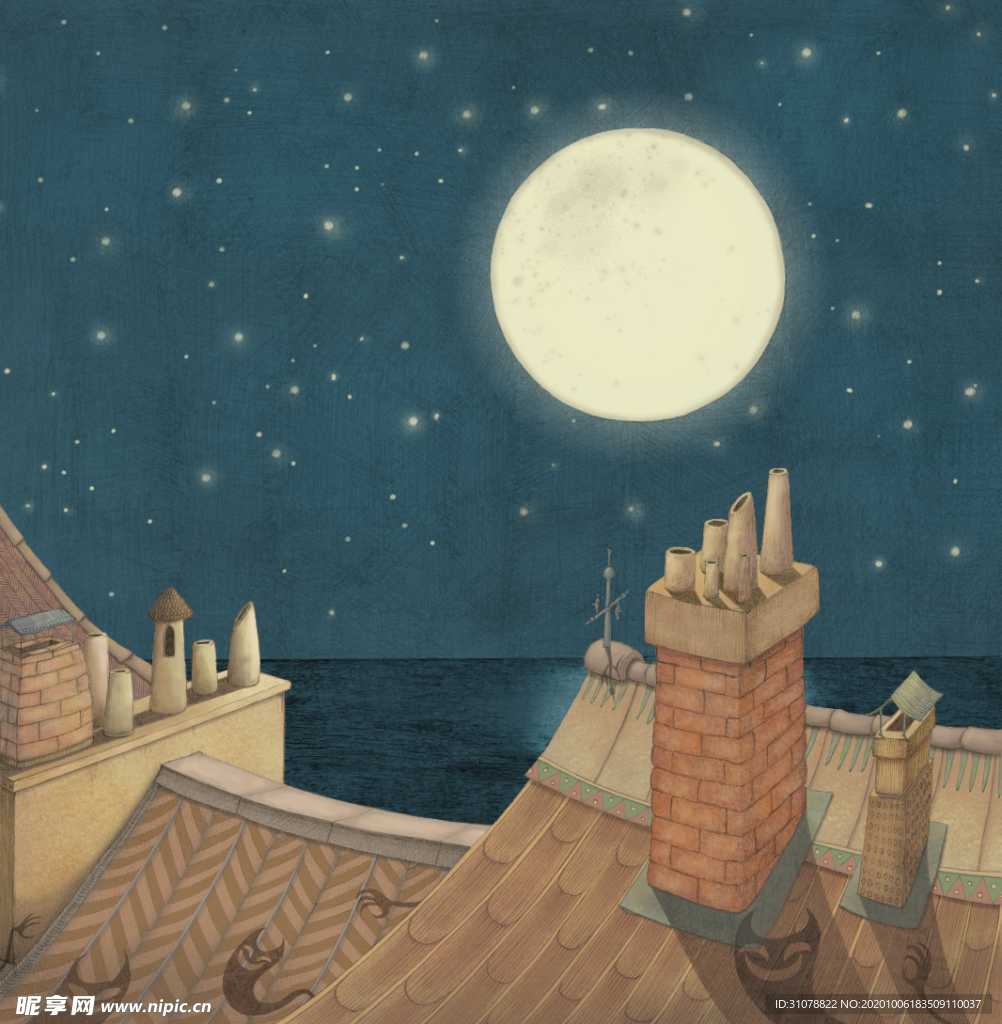 动漫卡通插画图案