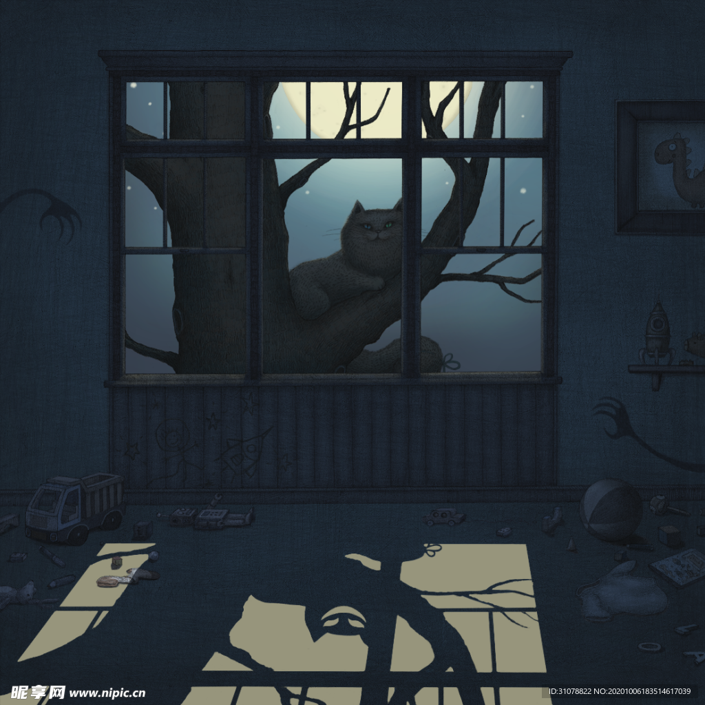 动漫卡通插画图案