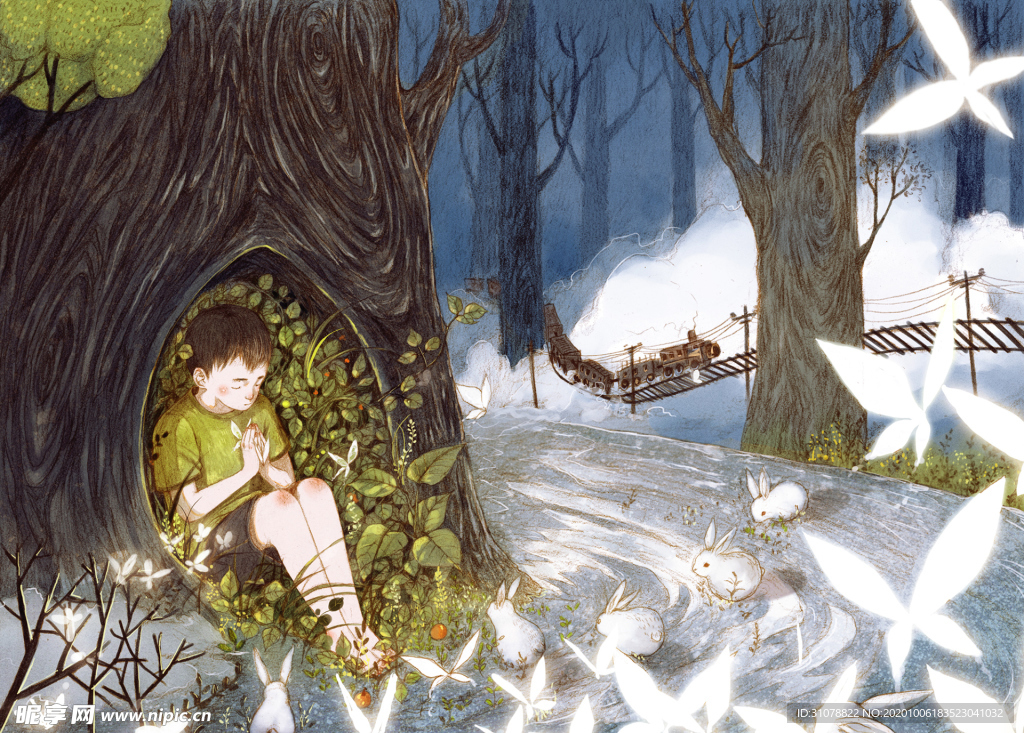 动漫卡通插画图案