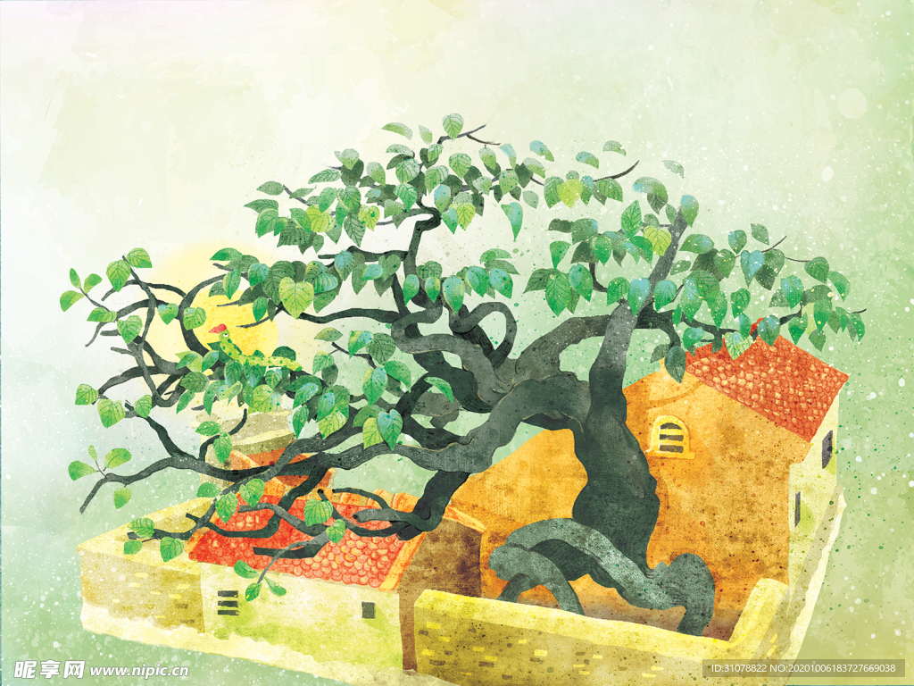 动漫卡通插画图案