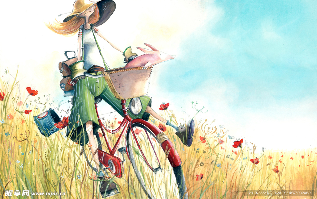 动漫卡通插画图案